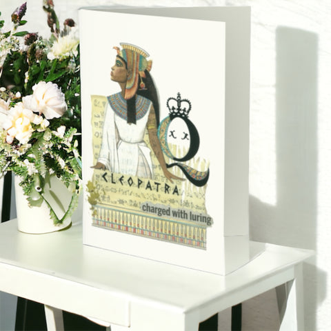 Cleopatra Fine Art Greeting Card