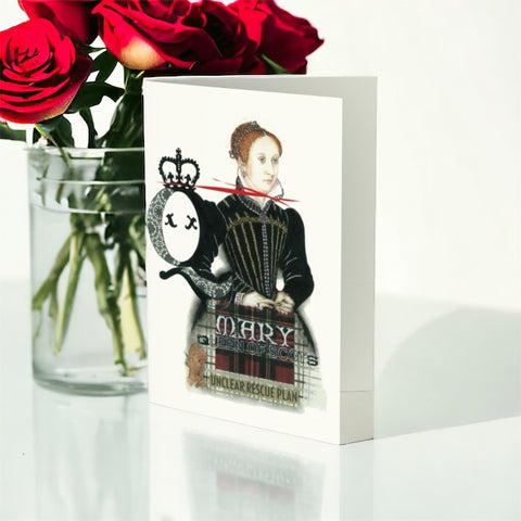 Mary Queen of Scots Fine Art Greeting Card