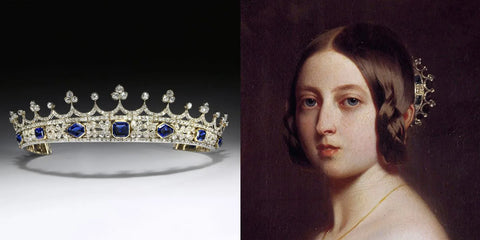 Queen Victoria's Saphire and Diamond Crown