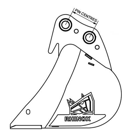 Volvo Excavator Bucket Pin Size Chart