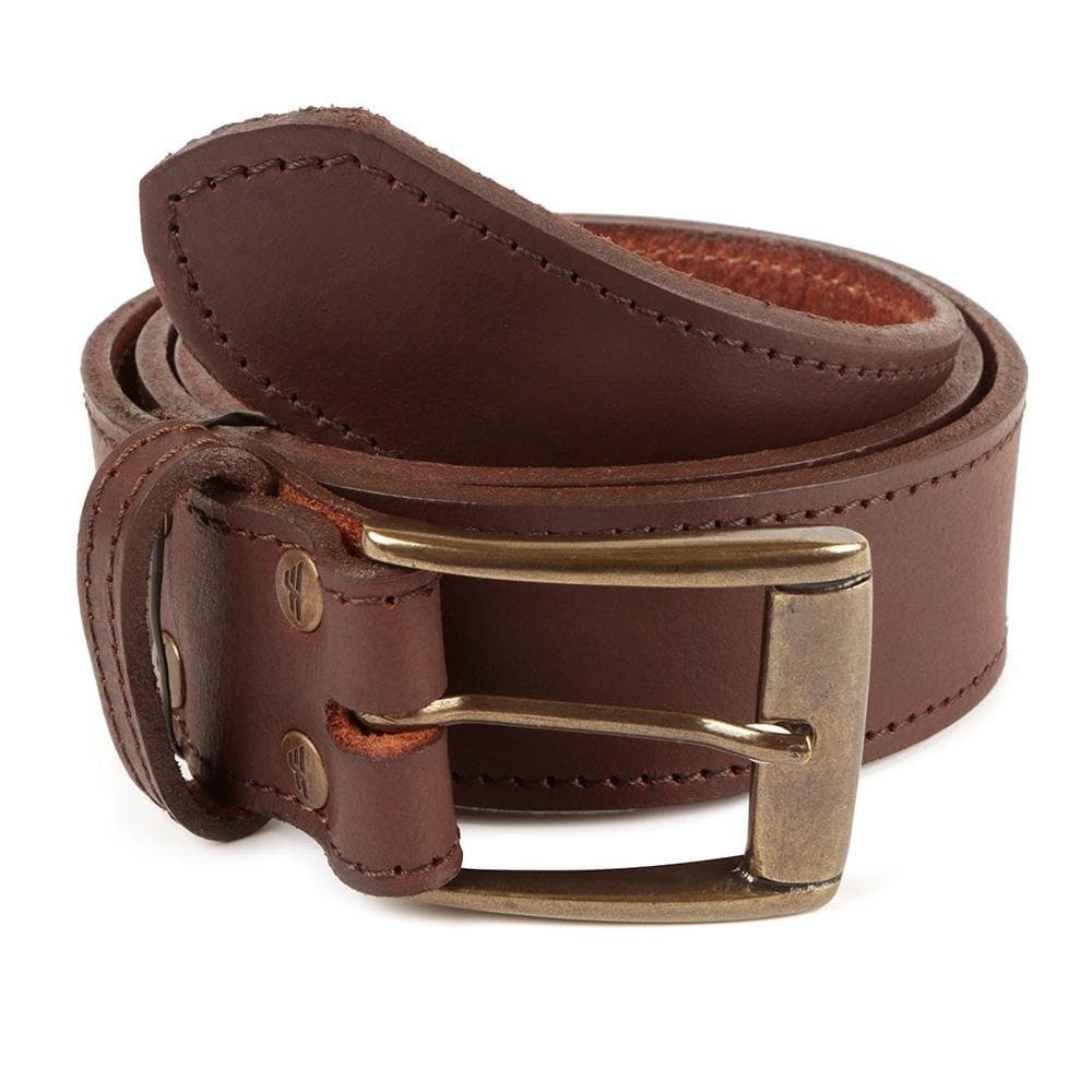 wrangler leather belt mens