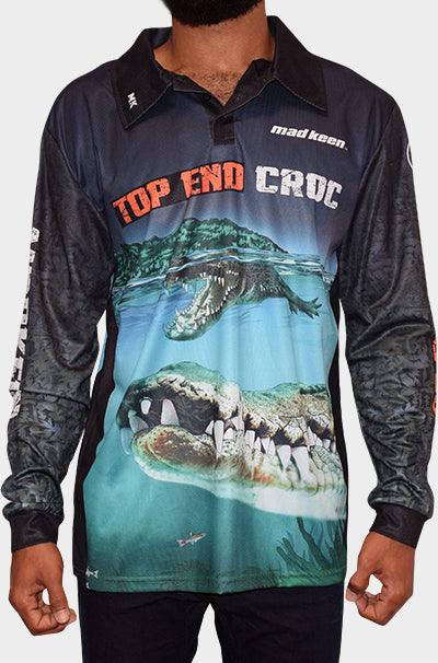 crocodile fishing shirt