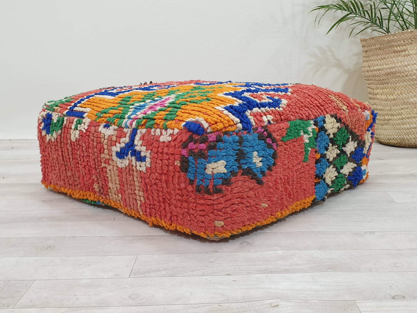 23”x23”x10” Moroccan Vintage Floor Cushion - VP393