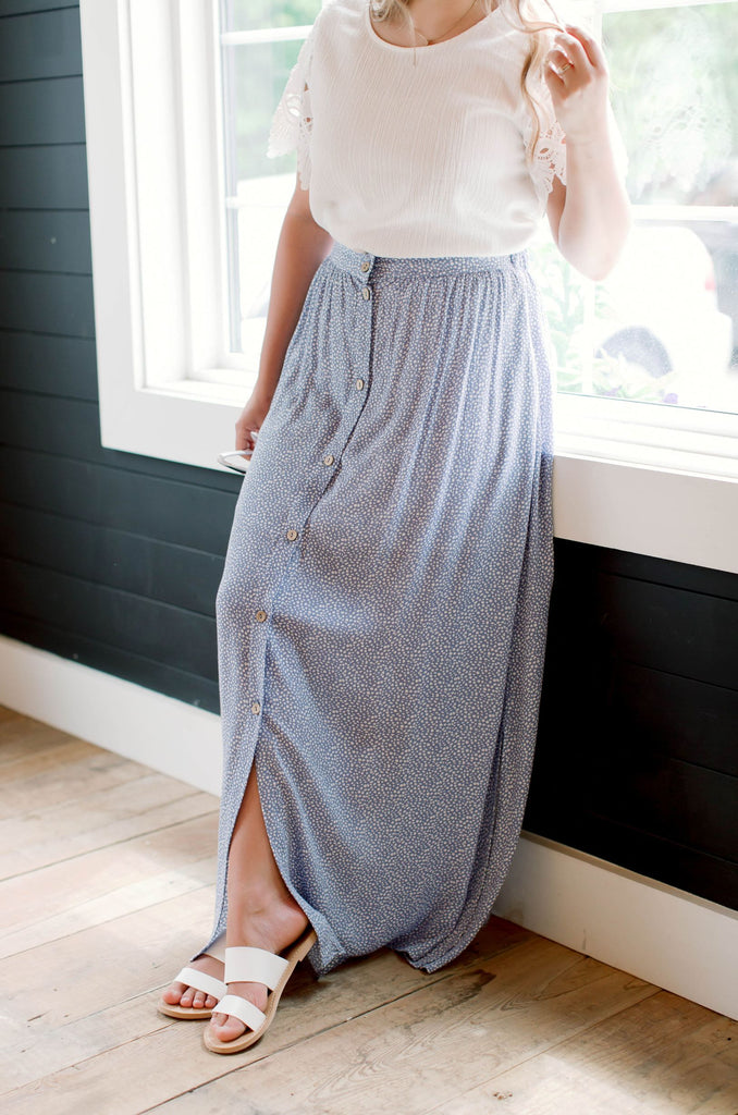 'Anna' Skirt in Black – The Main Street Exchange