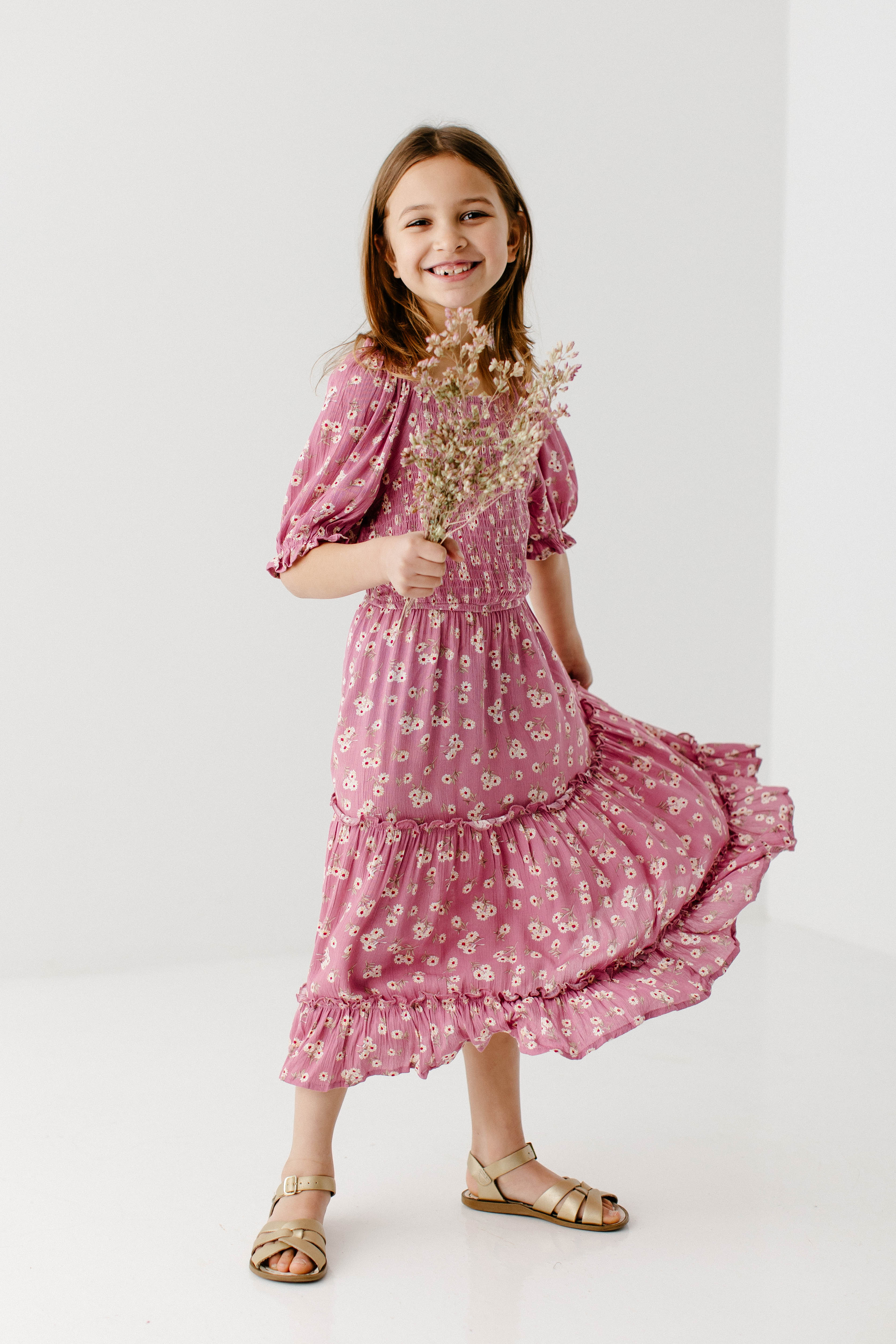 'Allison' Girl Swing Dress – The Main Street Exchange