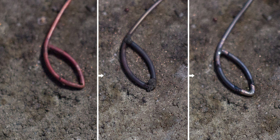 DIY Copper Snake Ring. Free wire wrapping tutorial pic 3