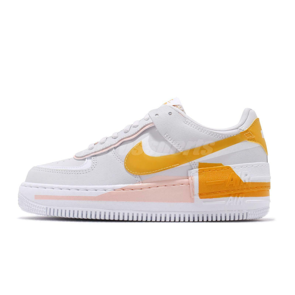 nike air force 1 shadow yellow and white
