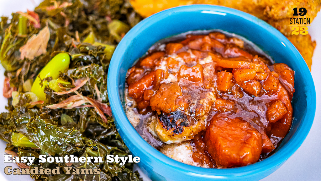 Easy Southern Black People Style Candied Yams Sweet Potatoes