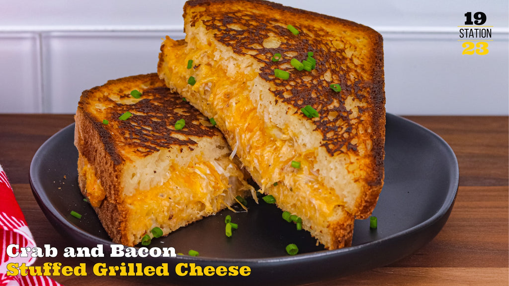 Crab and Bacon Stuffed Grilled Cheese Gluten Free How to Make the Best Grilled Cheese Sandwich