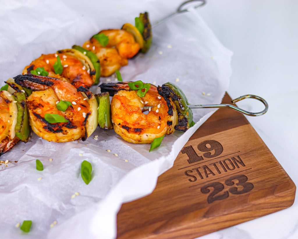 Grilled Soy Ginger Shrimp Skewers Gluten Free