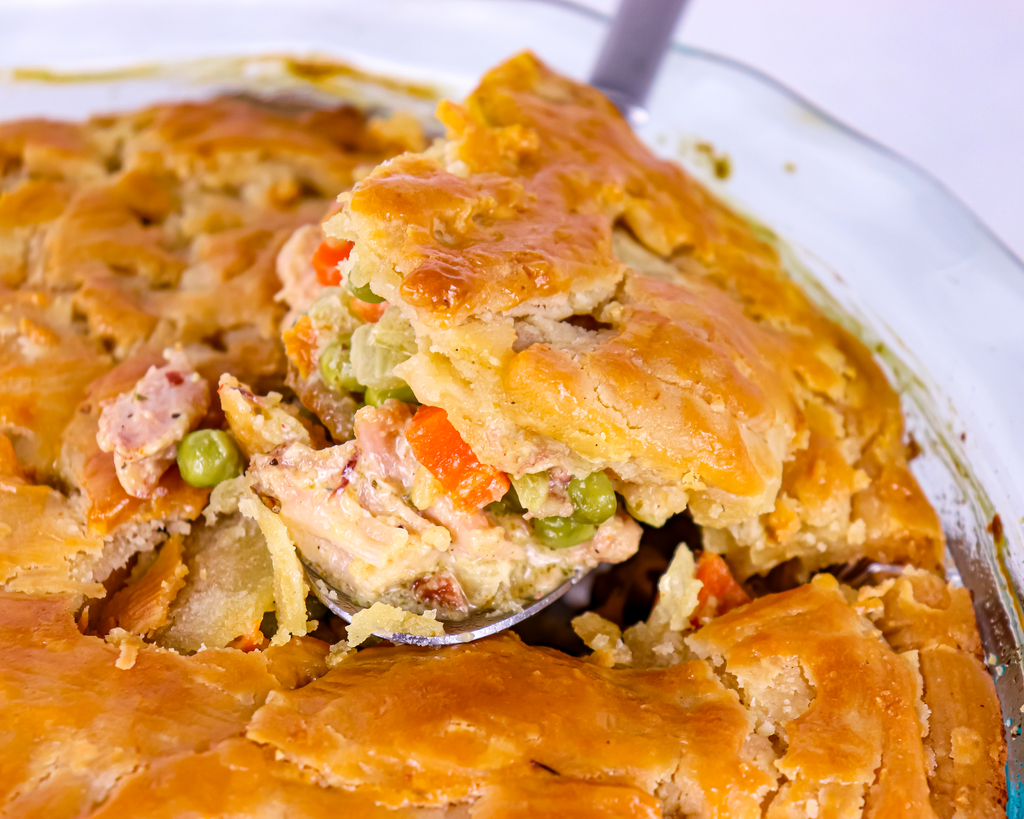 Easy Chicken Pot Pie with Golden Gluten-Free Crust