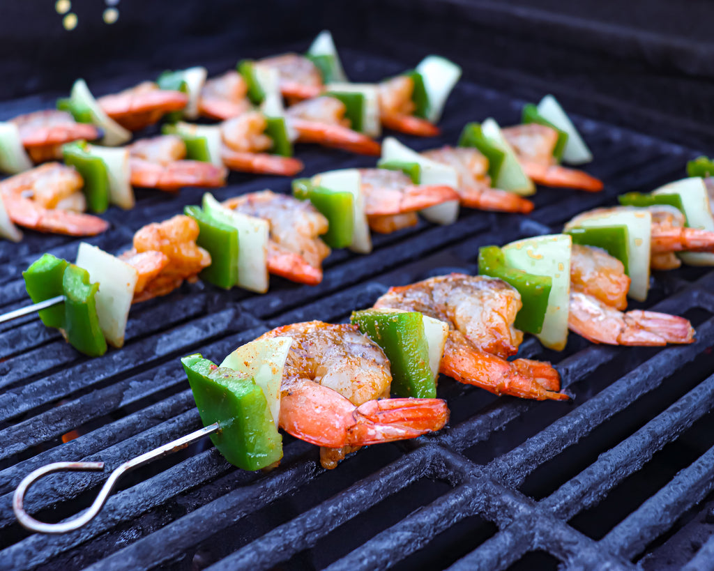 Grilled Soy Ginger Shrimp Skewers Gluten Free