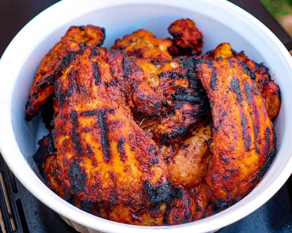 Pineapple Mezcal Sweet and Smoky Grilled Chicken Recipe | Easy and Gluten Free!