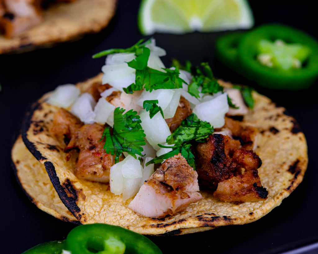 30 Minute Spicy Grilled Mango Habanero Chicken Street Tacos Gluten Free Easy to Make Perfect for Summer and Cinco De Mayo