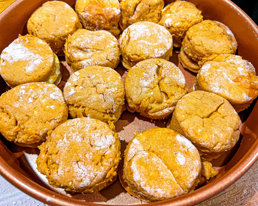 how to make gluten free sweet potato biscuits