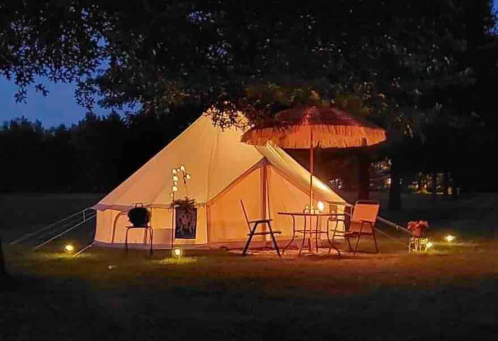 Glamping familial, Iowa