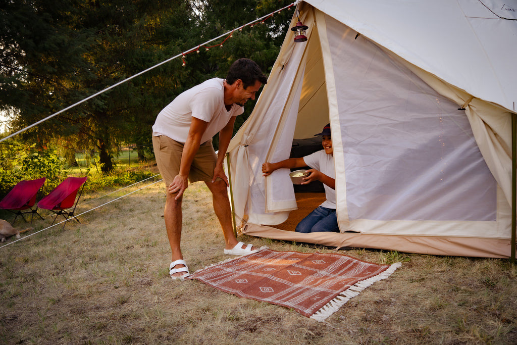 The Best Memories Are Made Camping Dish or Hand Towel