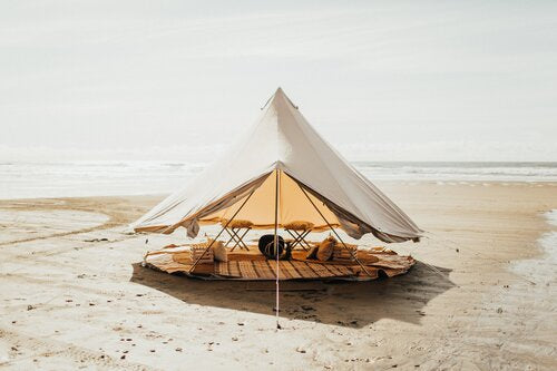 tente cloche été plage