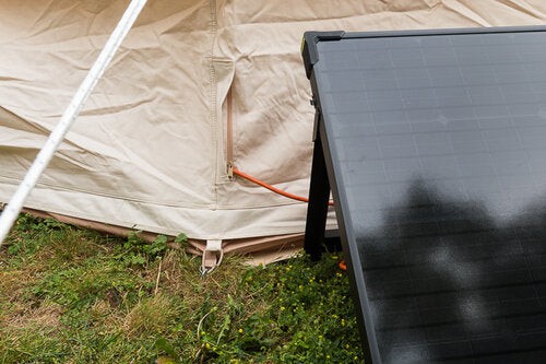 bell tent solar power