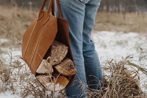 Firewood Log Carry Bag