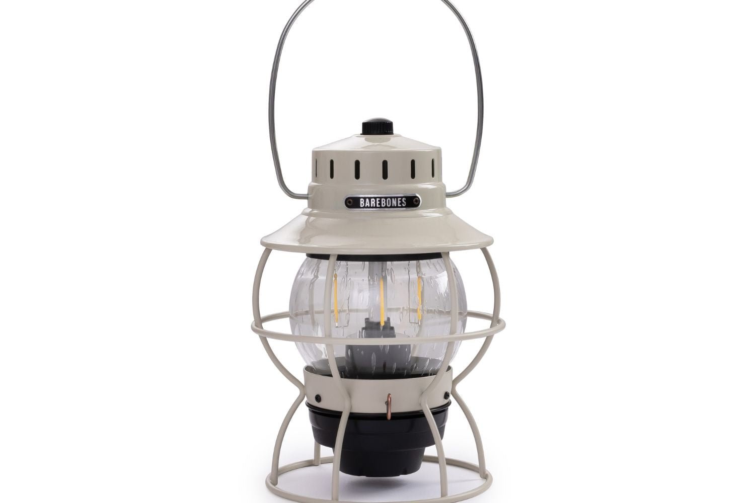 barebones living rechargeable railroad lantern