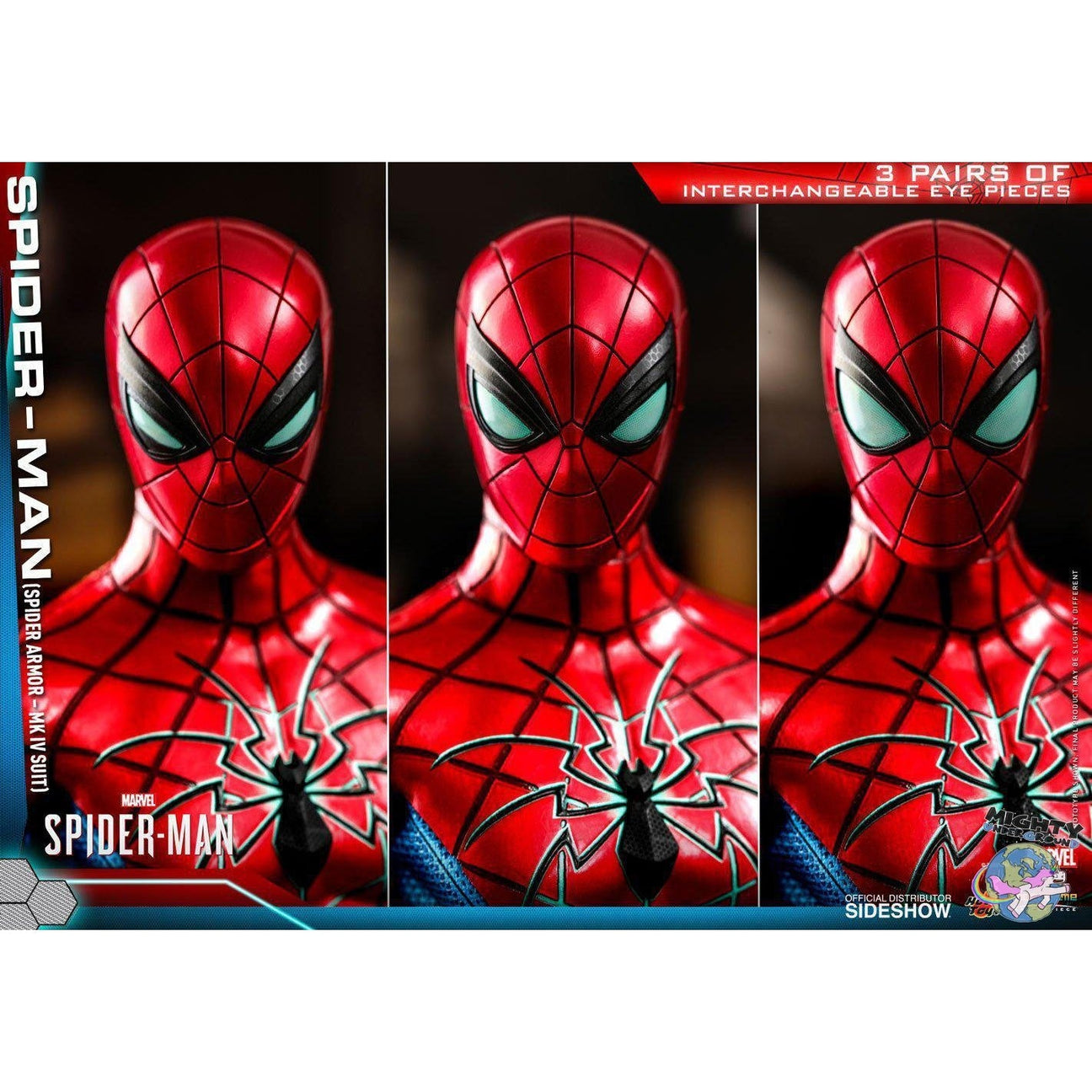 Marvel: Spider-Man Game - Spider Armor MK IV Suit 1/6 – Mighty Underground