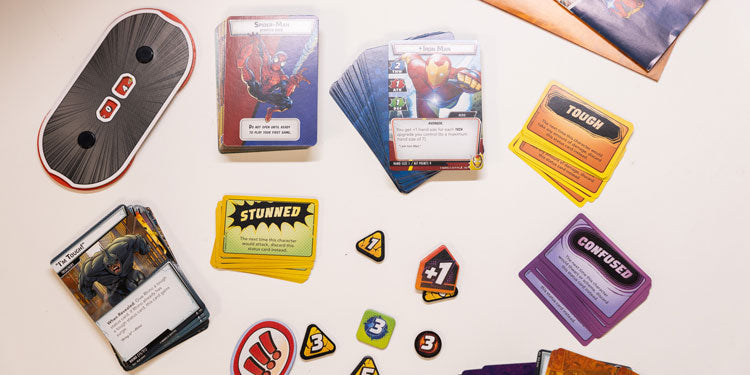 components of marvel champions card game