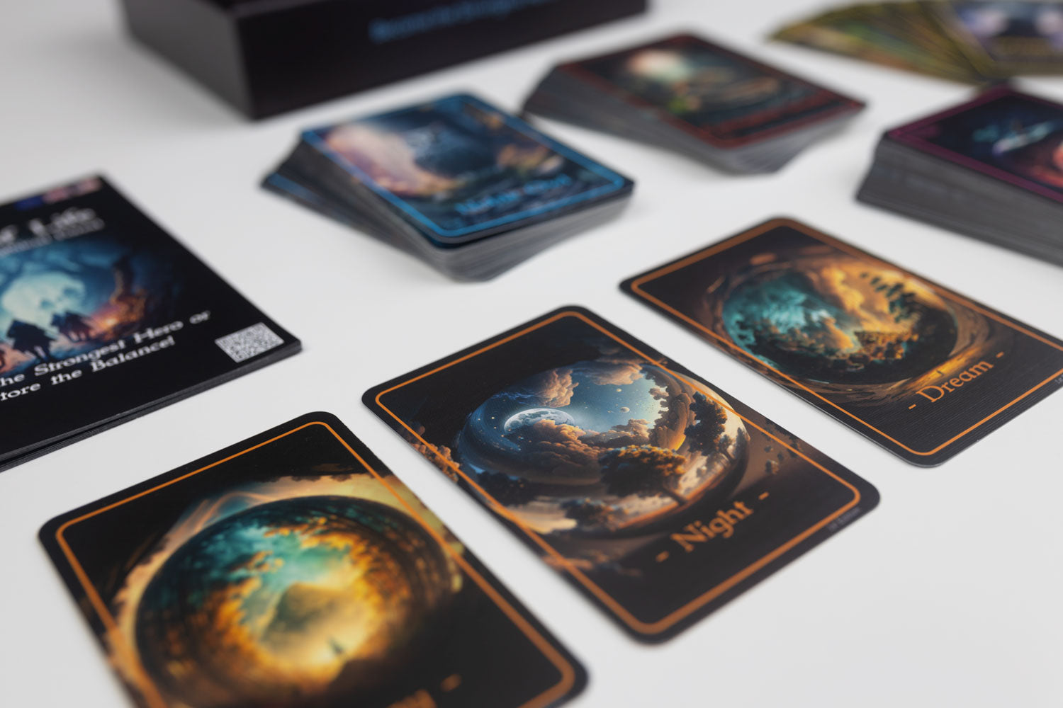 cards of the card game Spheres of Life: Mythical Forest