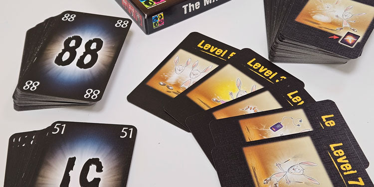 card samples of the card game the mind