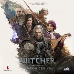 Witcher path of destiny board game thumbnail in article about crowdfunded board games