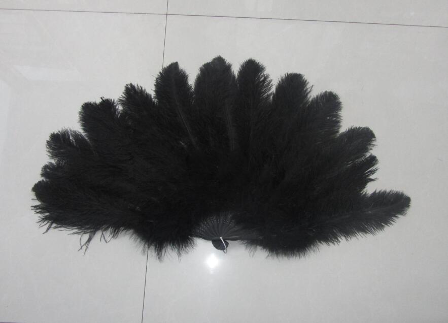 large black ostrich feathers