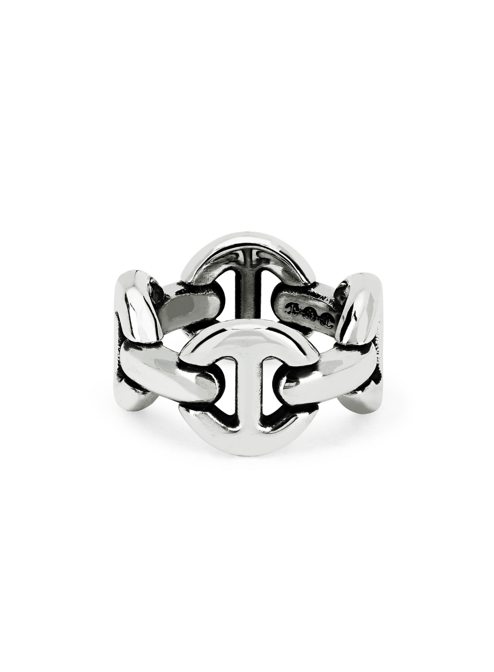 HOORSENBUHS | Quad Link Ring in Sterling Silver