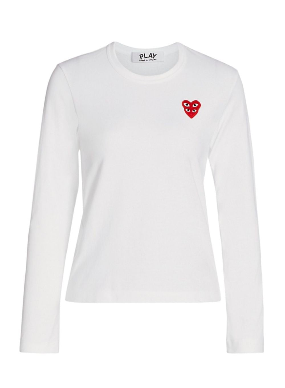 COMME DES GARÇONS PLAY  Women's Long Sleeve Logo T-Shirt – Joan Shepp