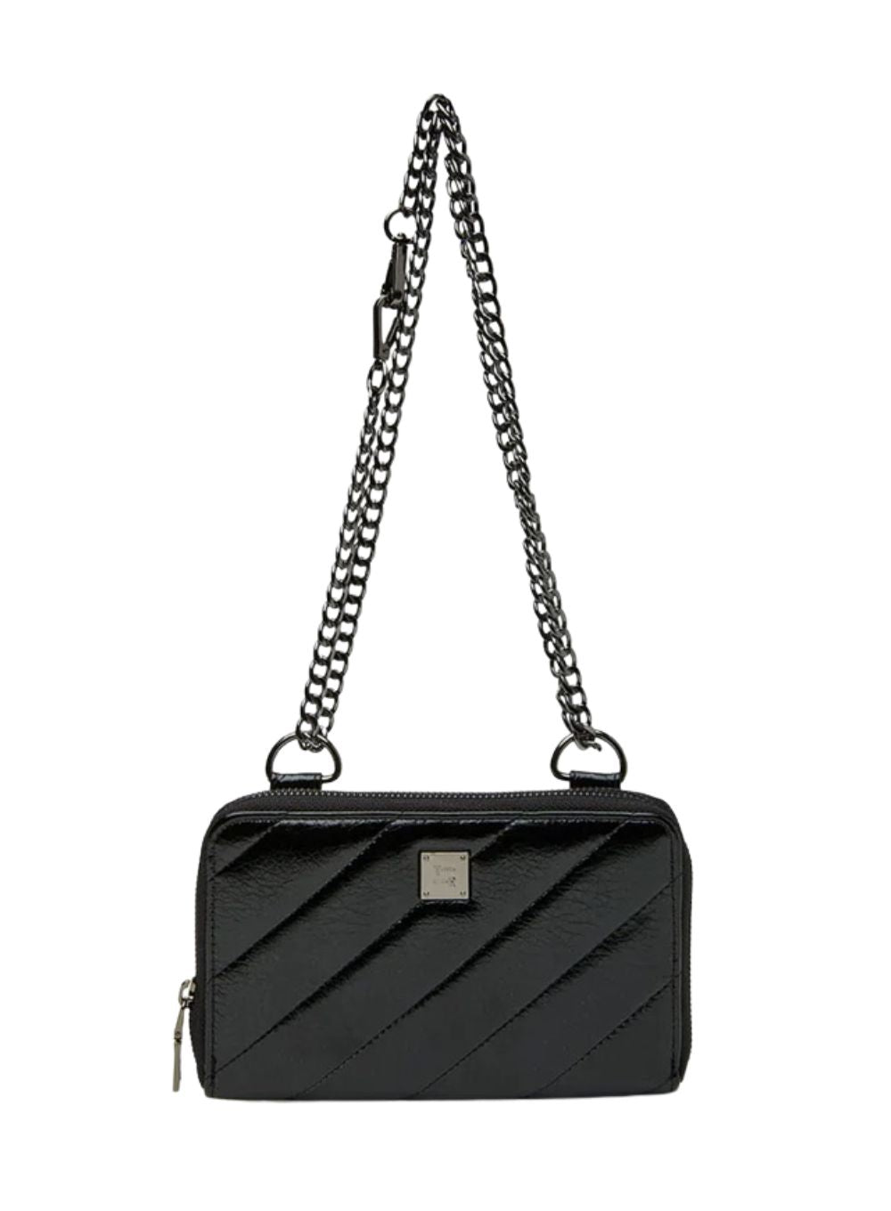 Think Royln Diagonal Bum Bag 2.0 in Pearl Latte (Black Hardware) - Her Hide  Out