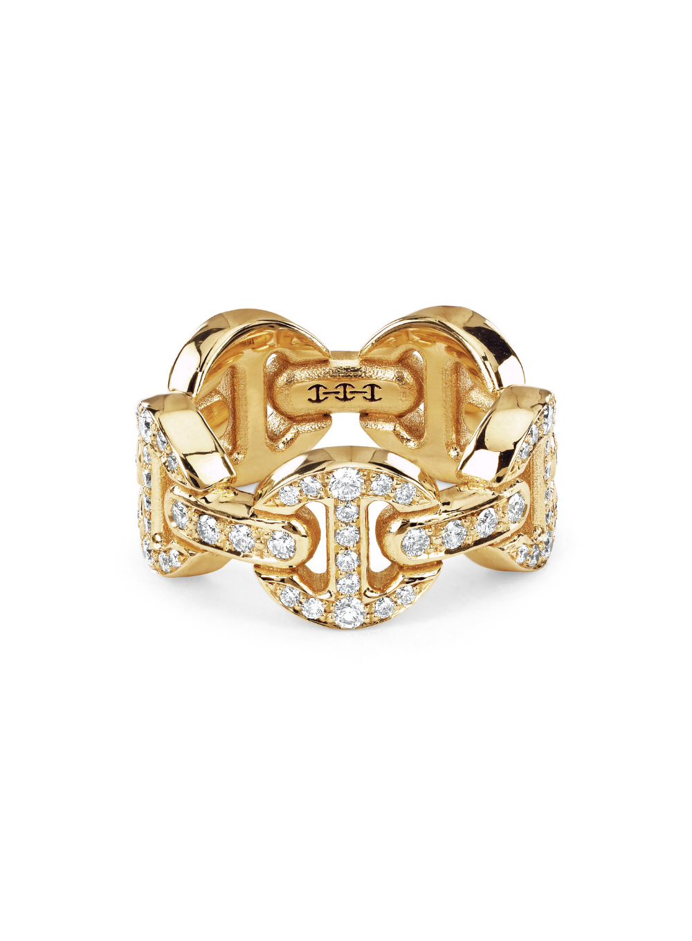 HOORSENBUHS | Dame Classic Tri-Link Antiquated Ring