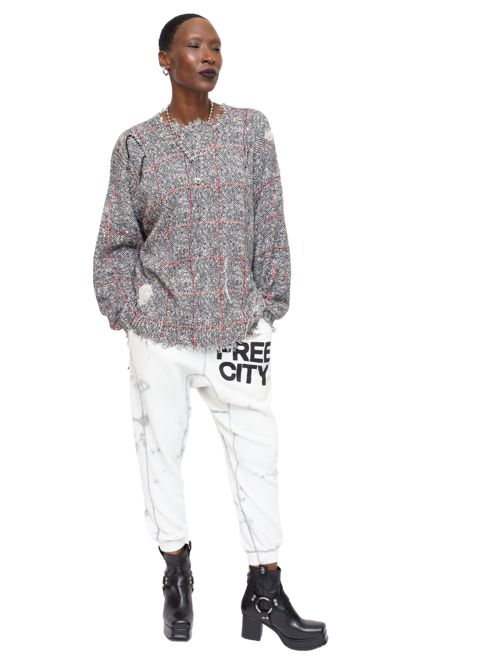 FREE CITY | Super Bleachout Large Pocket Sweatpant