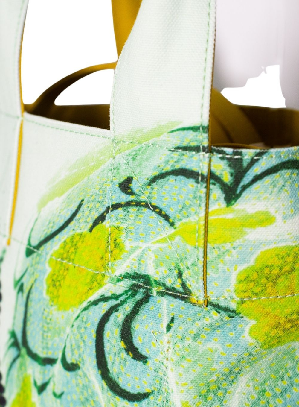 DRIES VAN NOTEN | Printed Cotton Canvas Tote Bag