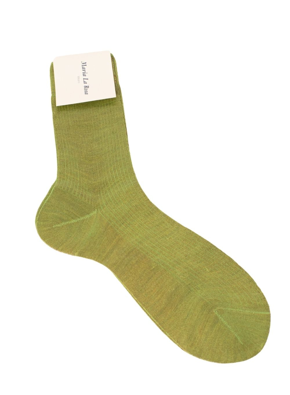 MARIA LA ROSA | Ribbed Laminated Socks