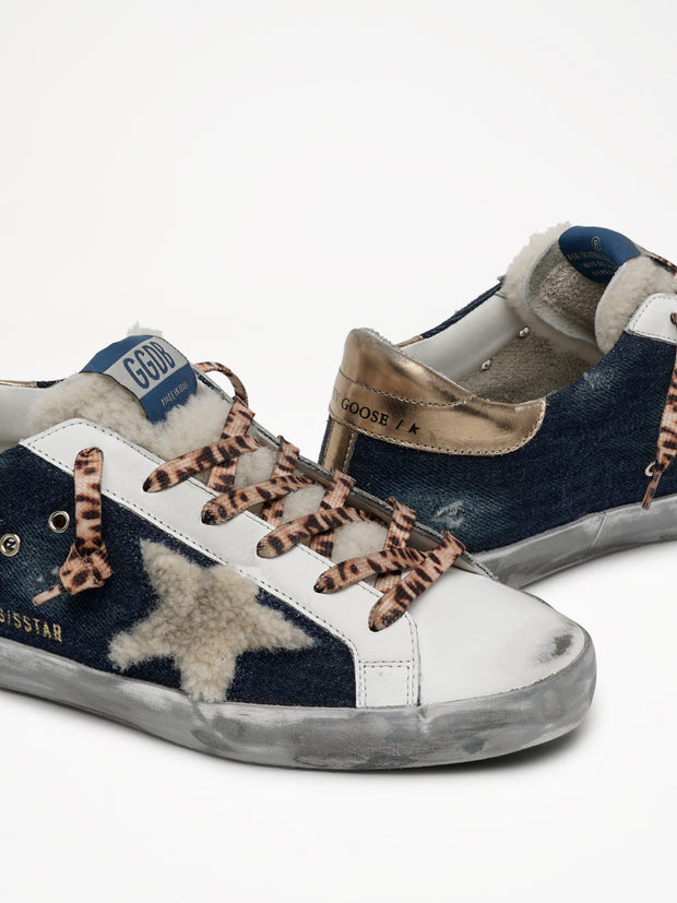 shearling golden goose sneakers