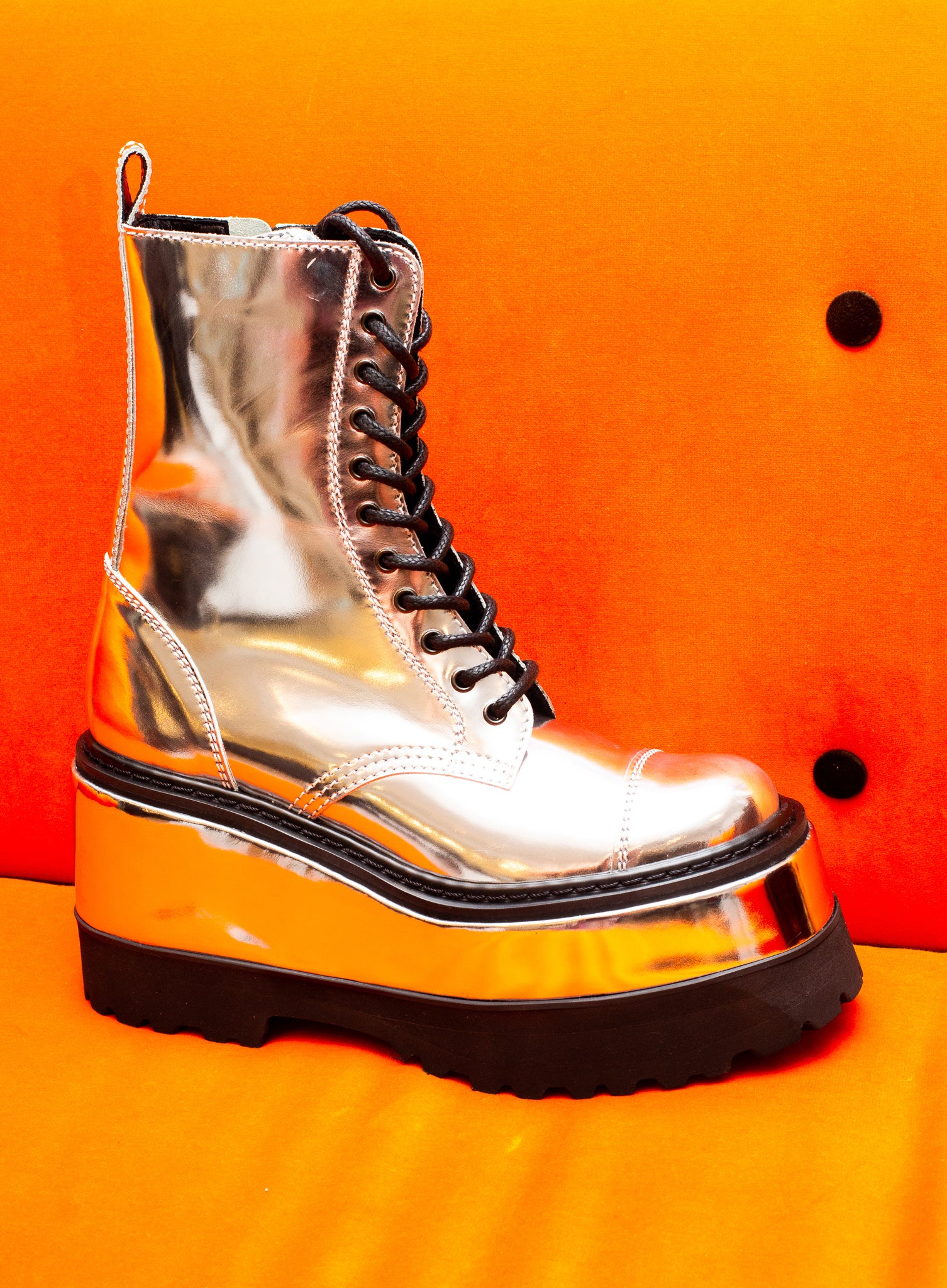 JUNYA WATANABE | Metallic Platform Boot