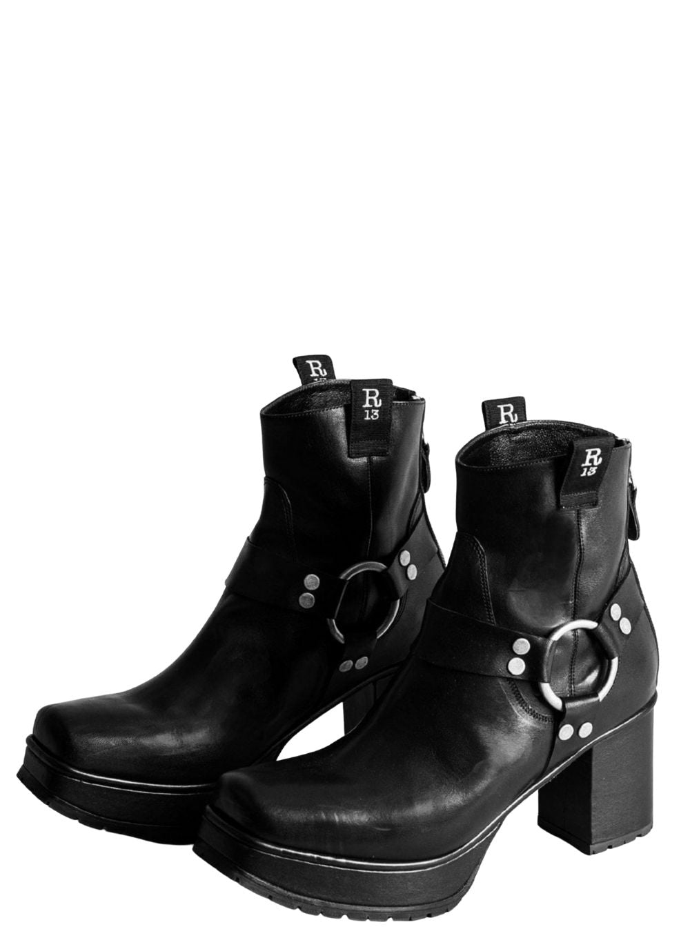 R13 | Ankle Harness Half Platform Boot