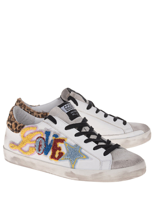 golden goose white superstar sneakers