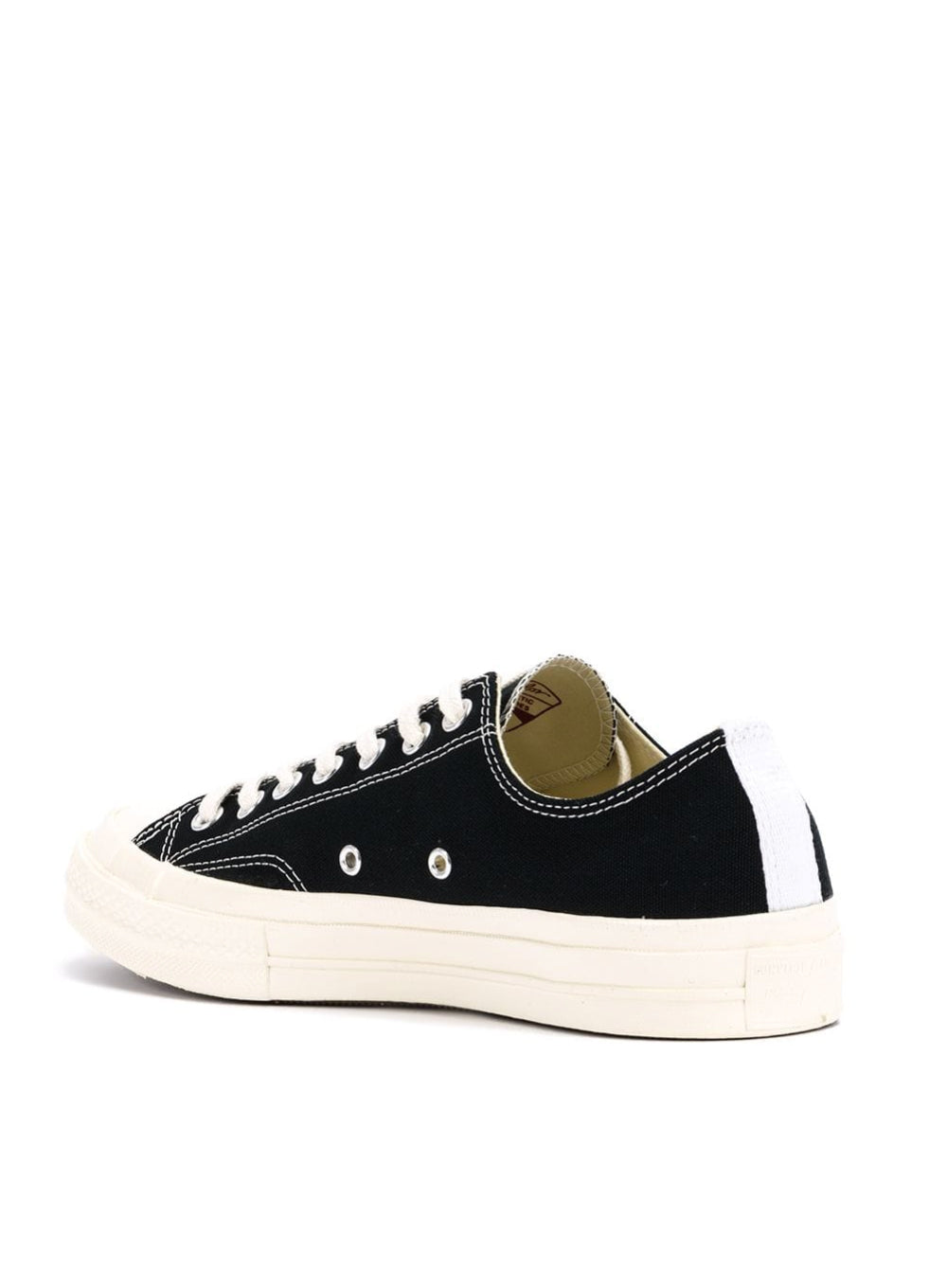 COMME DES GAR ONS PLAY | Chuck Taylor Low-Top Sneaker in Black