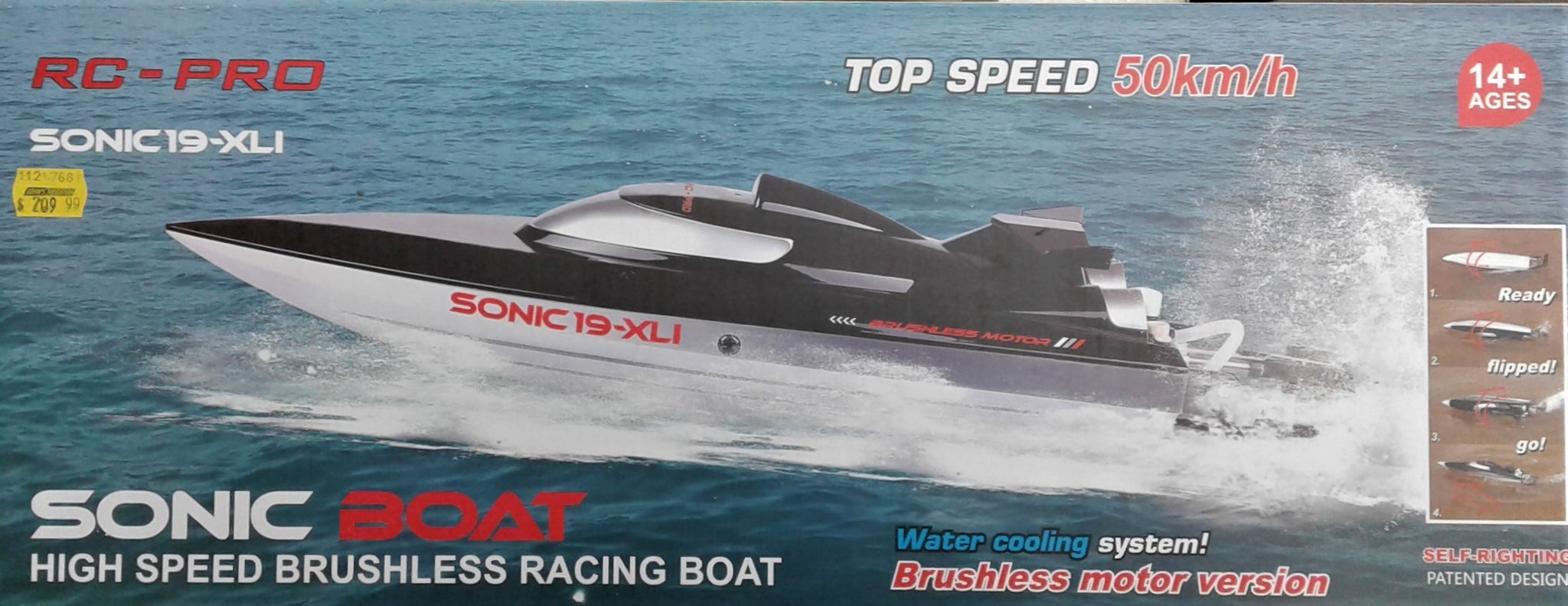 sonic 19 rc boat