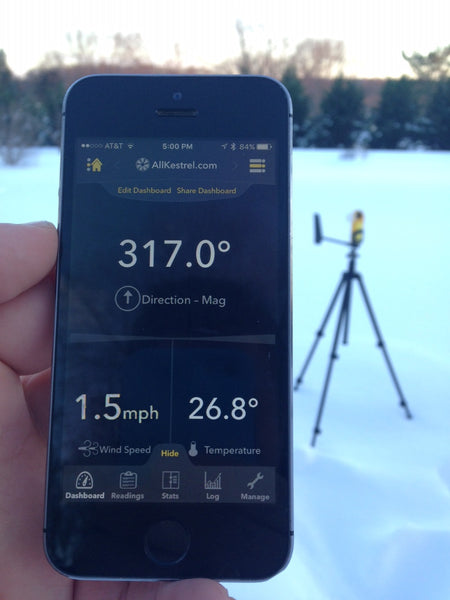 Kestrel 5500 weather meter review