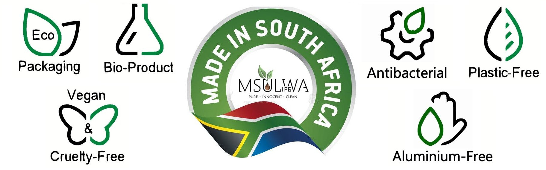 Msulwa Life natural, vegan, eco-friendly deodorant