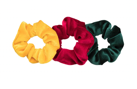 colorful scrunchies