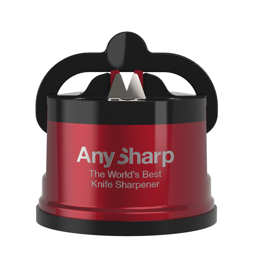 KNIFE SHARPENER WITH SUCTION CUP - Cream