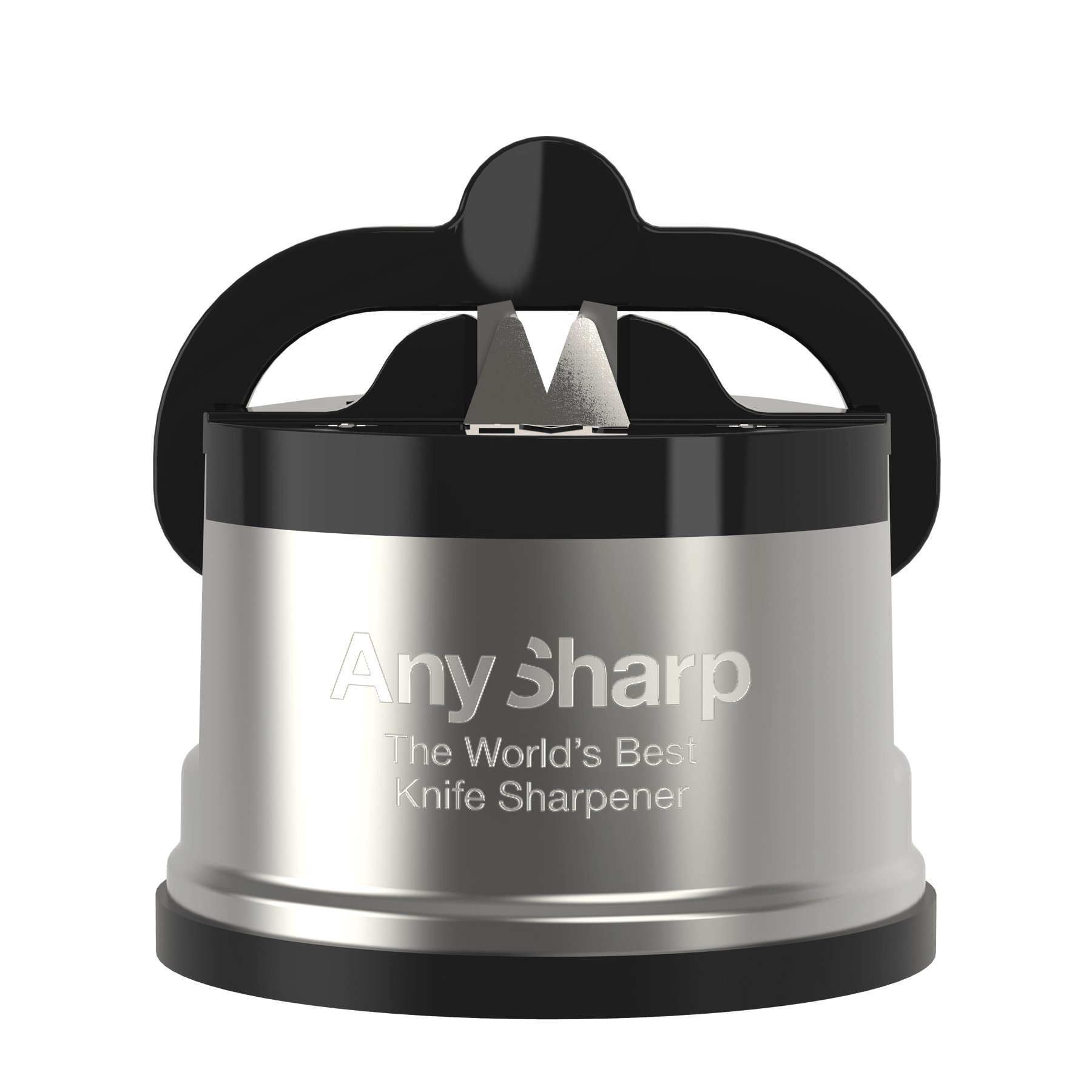 AnySharp Editions - World's Best Knife Sharpener - for Knives and Serrated Blades (Stone)