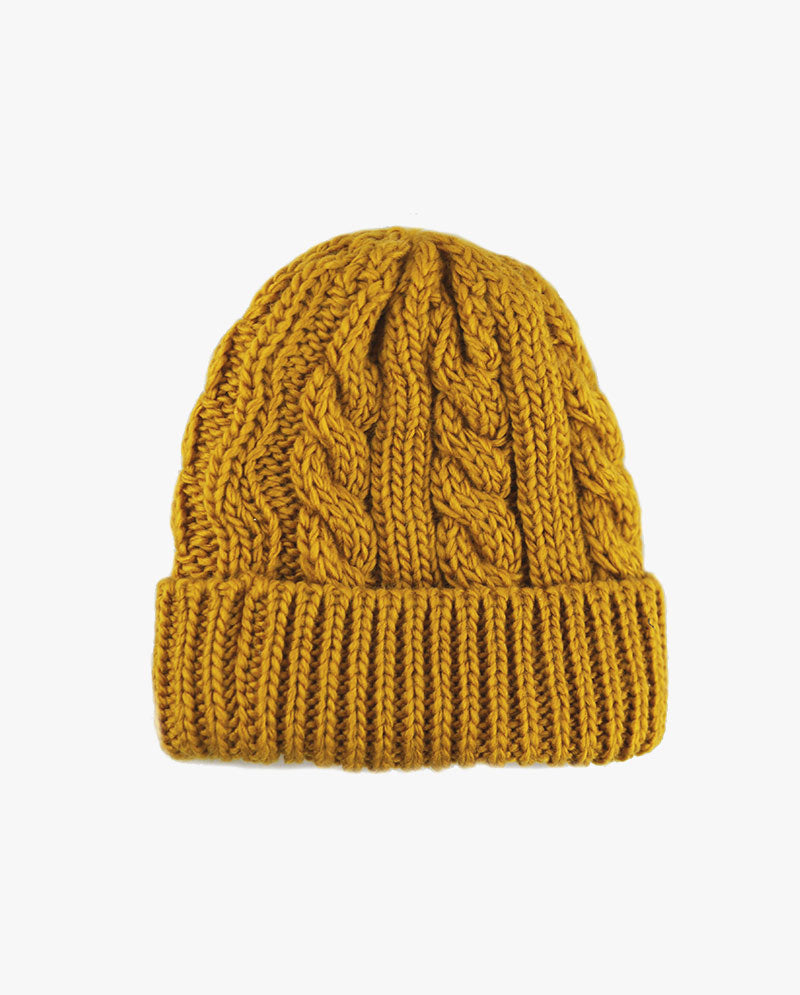 The Hat Depot - Curly Knit Beanie without Pom – official the hat depot